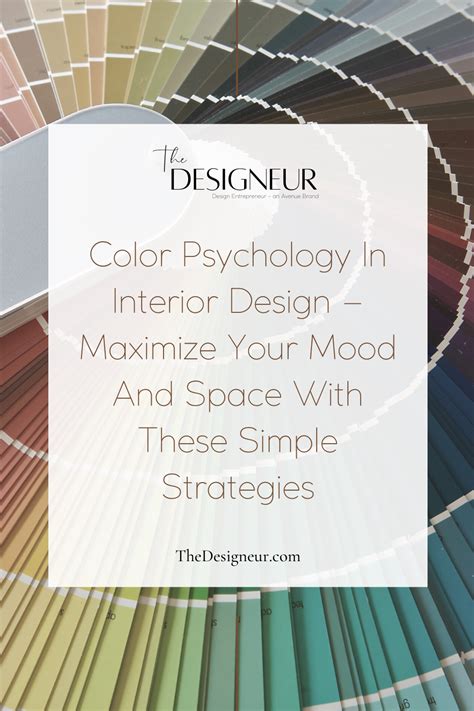 Color Psychology In Interior Design – Maximize Your Mood And Space With ...