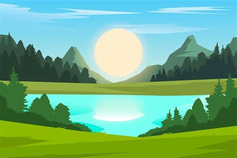 Desenhos De Paisagens Natural