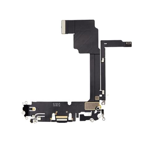 Replacement for iPhone 15 Pro Max Charging Port Flex Cable- Black Titanium