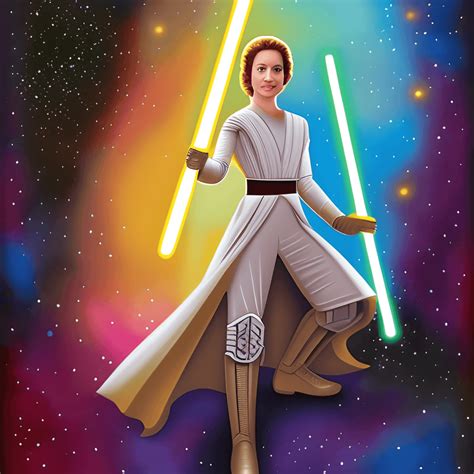 Princess Leah Star Wars Graphic · Creative Fabrica