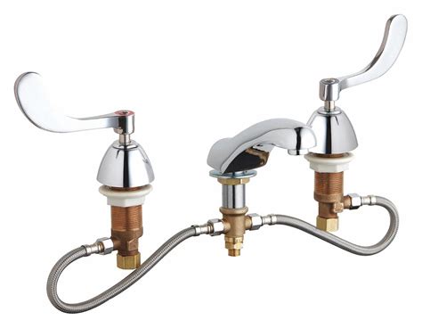 Chicago Faucets Gpm Flow Rate Concealed Hot And Cold Water Sink Faucet Fn