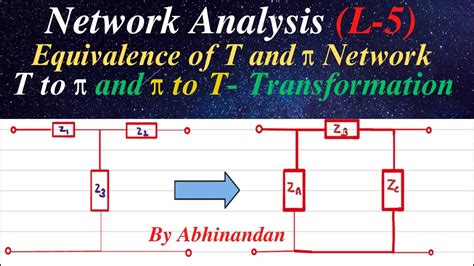 Equivalence Of T And Pi Network T To Pi And Pi To T Transformation