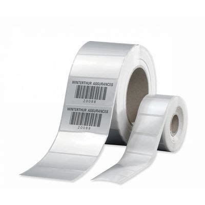 BOPP UV Printing Custom Barcode Labels In Rolls , weatherproof QR code ...