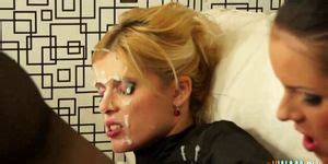 Blonde Vikki Covered With Cumshots Tnaflix