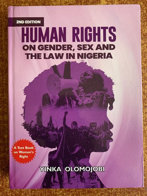 Human Rights On Gender Sex And The Law In Nigeria Legalnaija