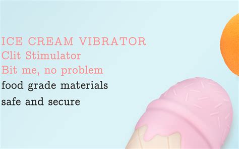 Iso Bsci Factory Ice Cream Vibe Sex Toy Vibrator Ice Cream Cone Vibrator Ice Cream Vibrator