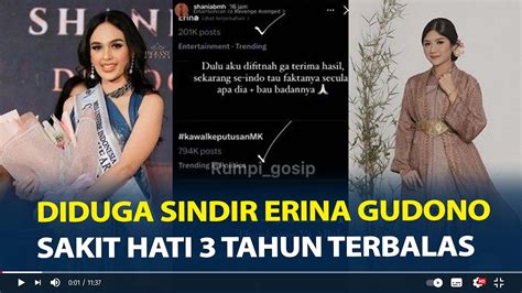 Curhat Shania Hamdun Putri Indonesia Diy Diduga Sindir Erina Gudono