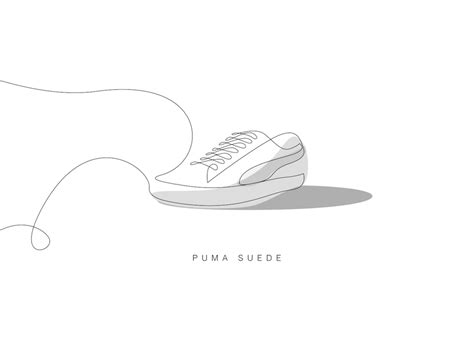 Classic Sneakers Drawn With One Line1 Fubiz Media