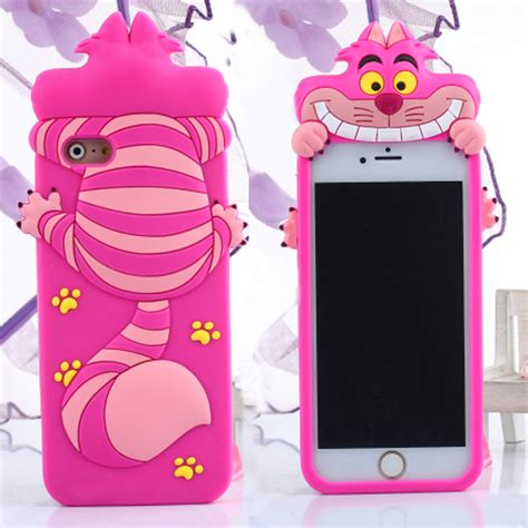 Чехол "Чеширский кот" на айфон 5-5s-6-6+ (Алиса в стране чудес) Дисней