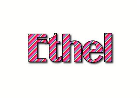 Ethel Logo Free Name Design Tool From Flaming Text