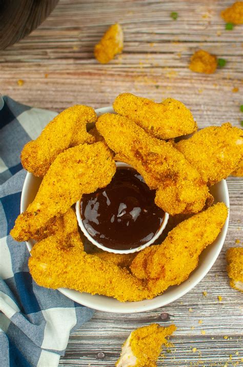 Easy Air Fryer Chicken Tenderloins (Shake and Bake)