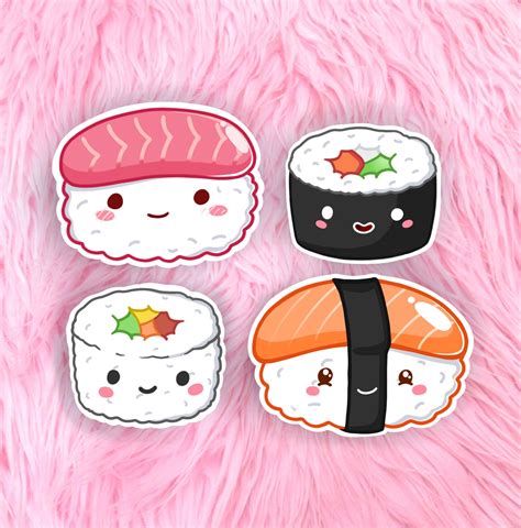 Kawaii Printable Stickers