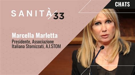 Intervista Dott Ssa Marcella Marletta YouTube