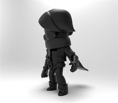 Edgar Brawl Stars 3d Print Model Cgtrader