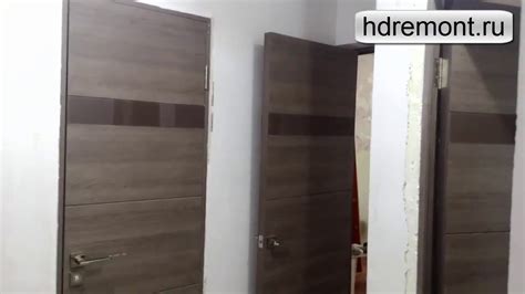 Межкомнатная дверь задевает дверную коробку - YouTube