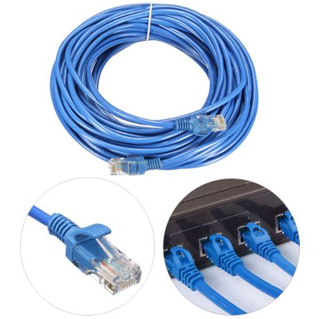 Купить сетевой интернет кабель патчкорд UTP 5e RJ45 - 10 метров в г ...