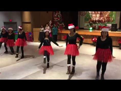Rockin Around The Christmas Tree Dance Youtube