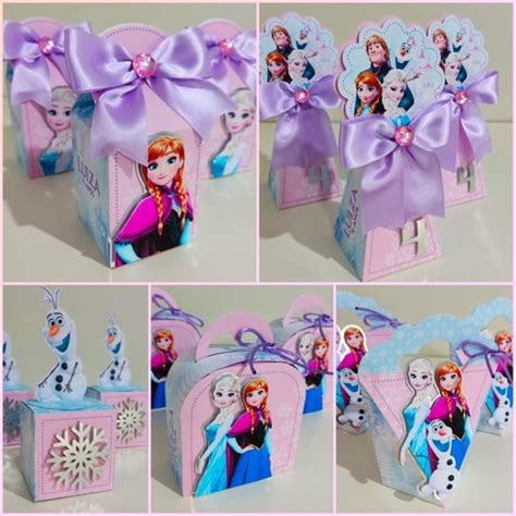 Kit Festa Frozen Disney 20 Lembrancinhas Personalizados | Elo7