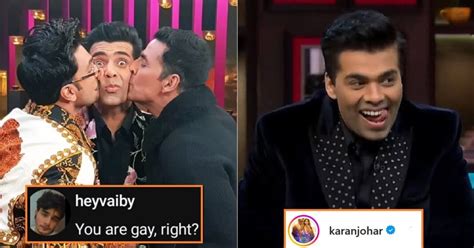 Karan Johar Gives Savage Response To Fan Who Asked If He S Gay On Threads