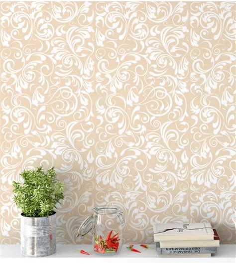 Papel De Parede Adesivo Contempor Neo Em Tons Nude No Elo Papel De