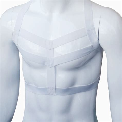 Sexy Men Chest Harness Gay Harnas Shoulder Elastic Belts Costume Party Clubwear EBay