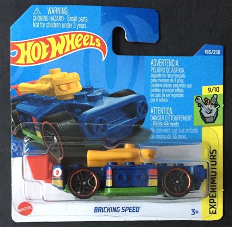 Hot Wheels Bricking Speed Plavi