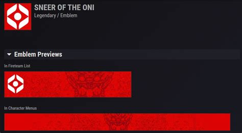 Buy Destiny 2 Emblem Sneer Of The Oni Pcpsxbox Cheap Choose From