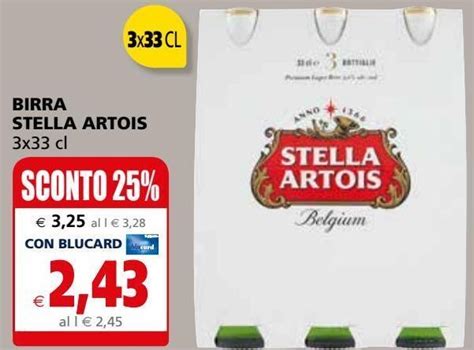 Birra Stella Artois Offerta Di Il Gigante