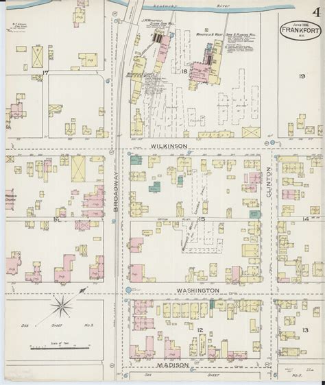 Image 4 Of Sanborn Fire Insurance Map From Frankfort Franklin County