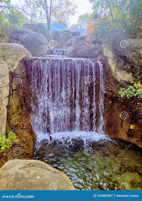 Beautiful Waterfall in Waco Texas Stock Image - Image of waco, autumn