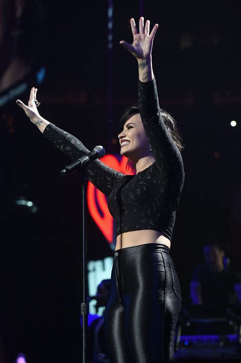 DEMI LOVATO At Hot 99 5 Jingle Ball 2014 In Washington HawtCelebs