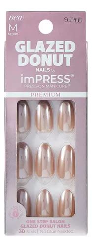 Unhas Posti As Amendoada Kiss New York Nude Lisa C Unidades Mercadolivre