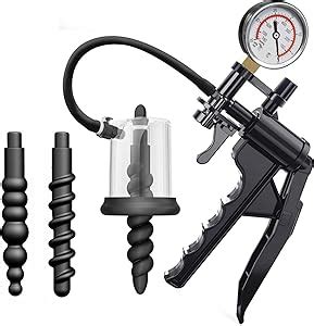 Jinqian St Ck Analplug Mit Vakuum Pussy Pump Analpumpe Silikon Buttplug Set Anal Sauger Vagina