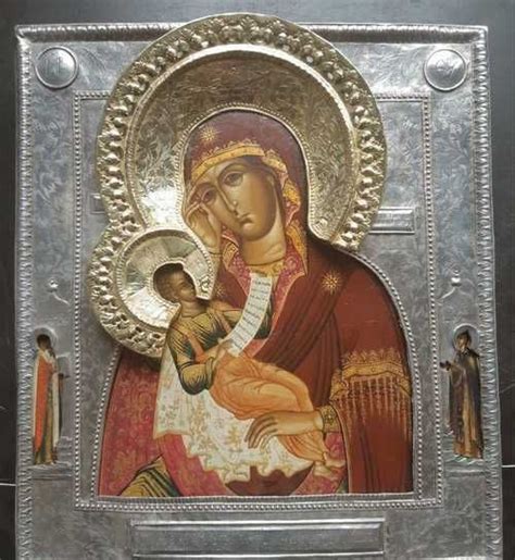 Икона, в серебре. Утали мои печали.1812 год | Festima.Ru – частные ...