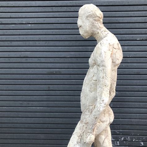 Nude Original Plaster By Dutch Sculptor Frank Van Der Loo Gallery Philippe Schuermans Antiques