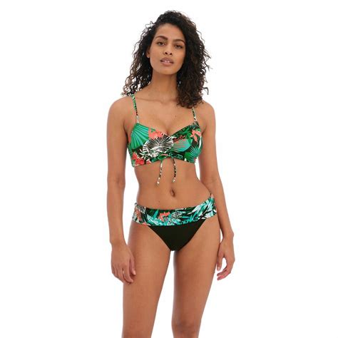 Plavky spodní díl FREYA SWIM HONOLUA BAY FOLD BIKINI BRIEF MULTI Caresse BraExpert
