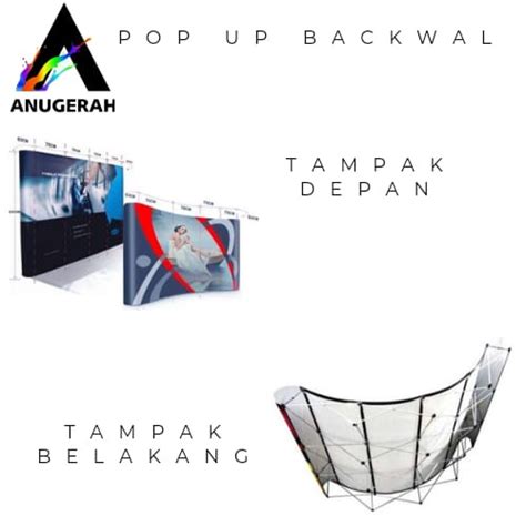 Jual Pop Up Backwall 3x3 3x4 Shopee Indonesia