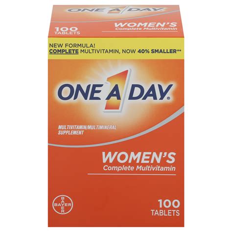 Save On One A Day Women S Complete Multivitamin Tablets Order Online