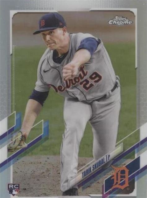 2021 Topps Chrome Refractor 103 Tarik Skubal RC For Sale Online EBay