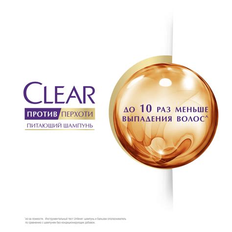 Шампунь для волос «Clear vita ABE» защита от выпадения, 400 мл купить в ...