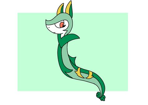 Serperior At By Eeveerose340 On Deviantart