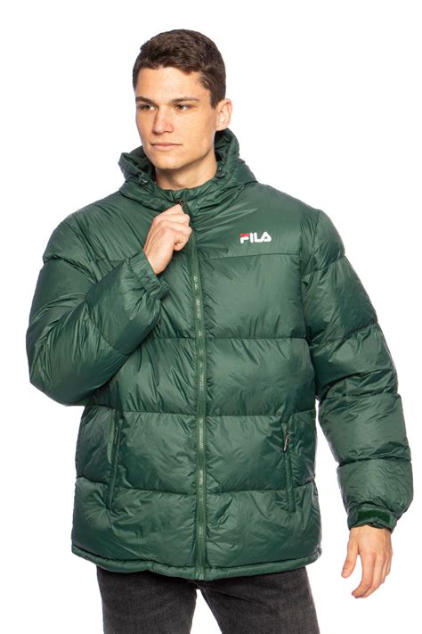 Fila Men Scooter Puffer Jacket Sycamore