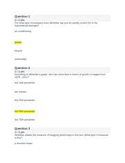 Reading Quiz A Naked Statistics Chapter Docx Question Pts For What Type Of