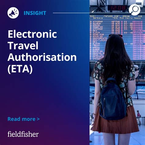 Electronic Travel Authorisation ETA Fieldfisher