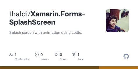 Github Thaldi Xamarin Forms Splashscreen Splash Screen With