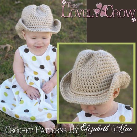 Baby Cowboy Hat Pattern Hat for BOOT SCOOT'N Cowboy Hat