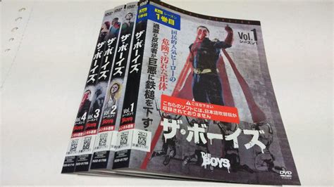 『ザ・ボーイズ シーズン1』中古dvdレンタル落ち品全4枚全8話日本語字幕 By メルカリ