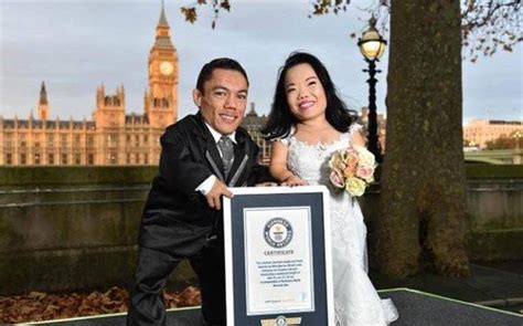 Worlds Shortest Married Couple Sets Guinness World Record India Today