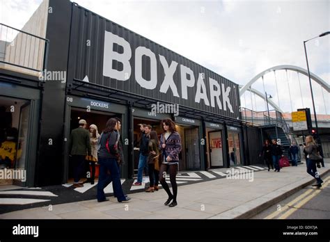 Box Park Shoreditch Is A Temporary Pop Up Retail Space With A Lease Of