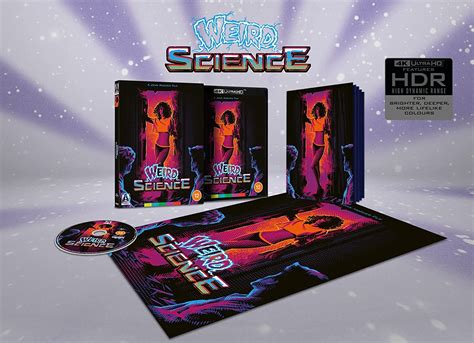 Weird Science 4K UHD Limited Edition Arrow Video UK Hi Def